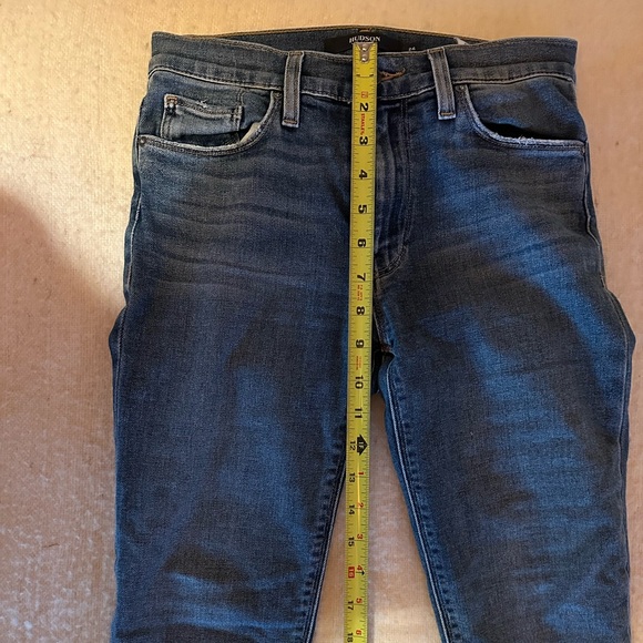 Hudson Distressed Barbara Super Skinny Jeans Size 24 - Picture 12 of 12